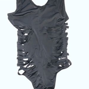 Nasty Gal Black One piece swimsuit